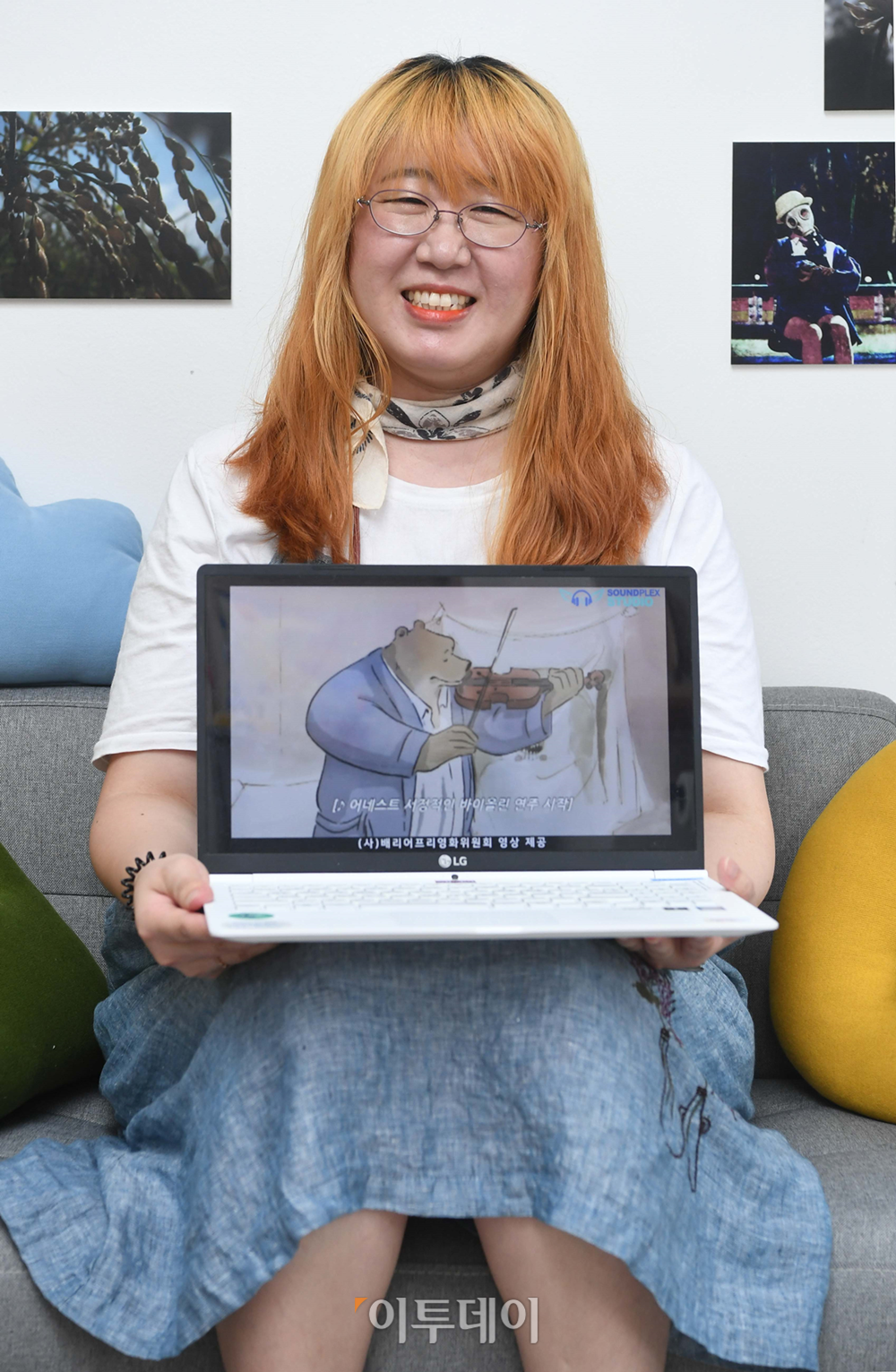 ▲강내영 사운드플렉스스튜디오 대표가 11일 서울 은평구 증산로 사운드플렉스스튜디오에서 이투데이와 인터뷰를 하고 있다. 신태현 기자 holjjak@