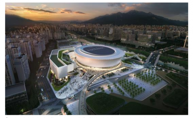 ▲'서울 아레나' 민간제안 조감도.(출처=서울시)