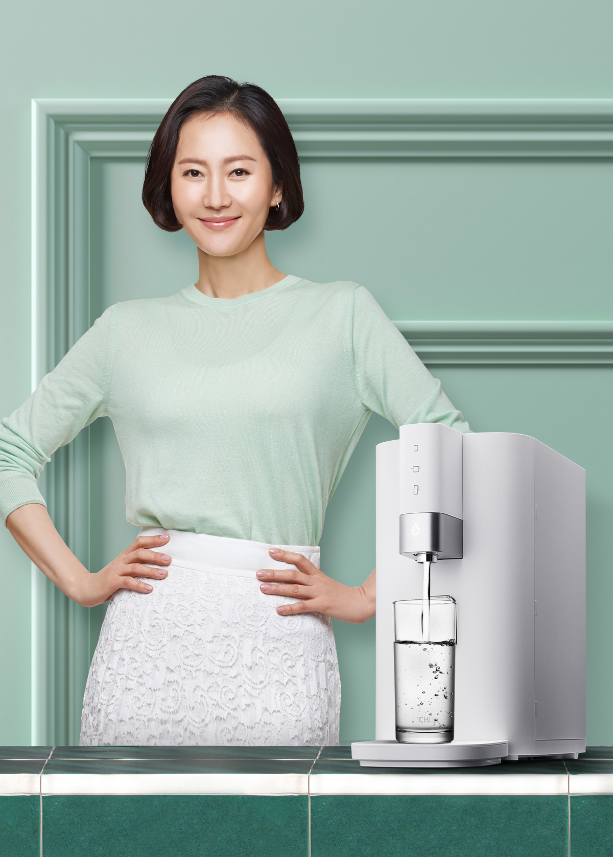 ▲ '이과수 정수기 타이디'(사진제공=청호나이스)