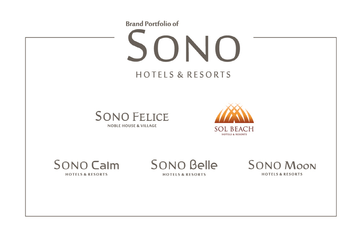 ▲소노호텔&amp;리조트 브랜드..(자료제공=대명홀딩스)