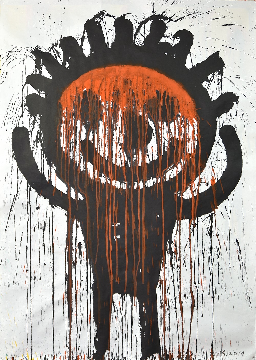 ▲2부 전시. 권기수, drawing, 2019.