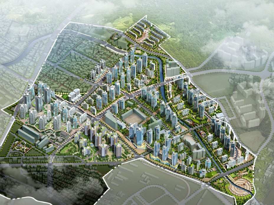 ▲거여·마천뉴타운 조감도.