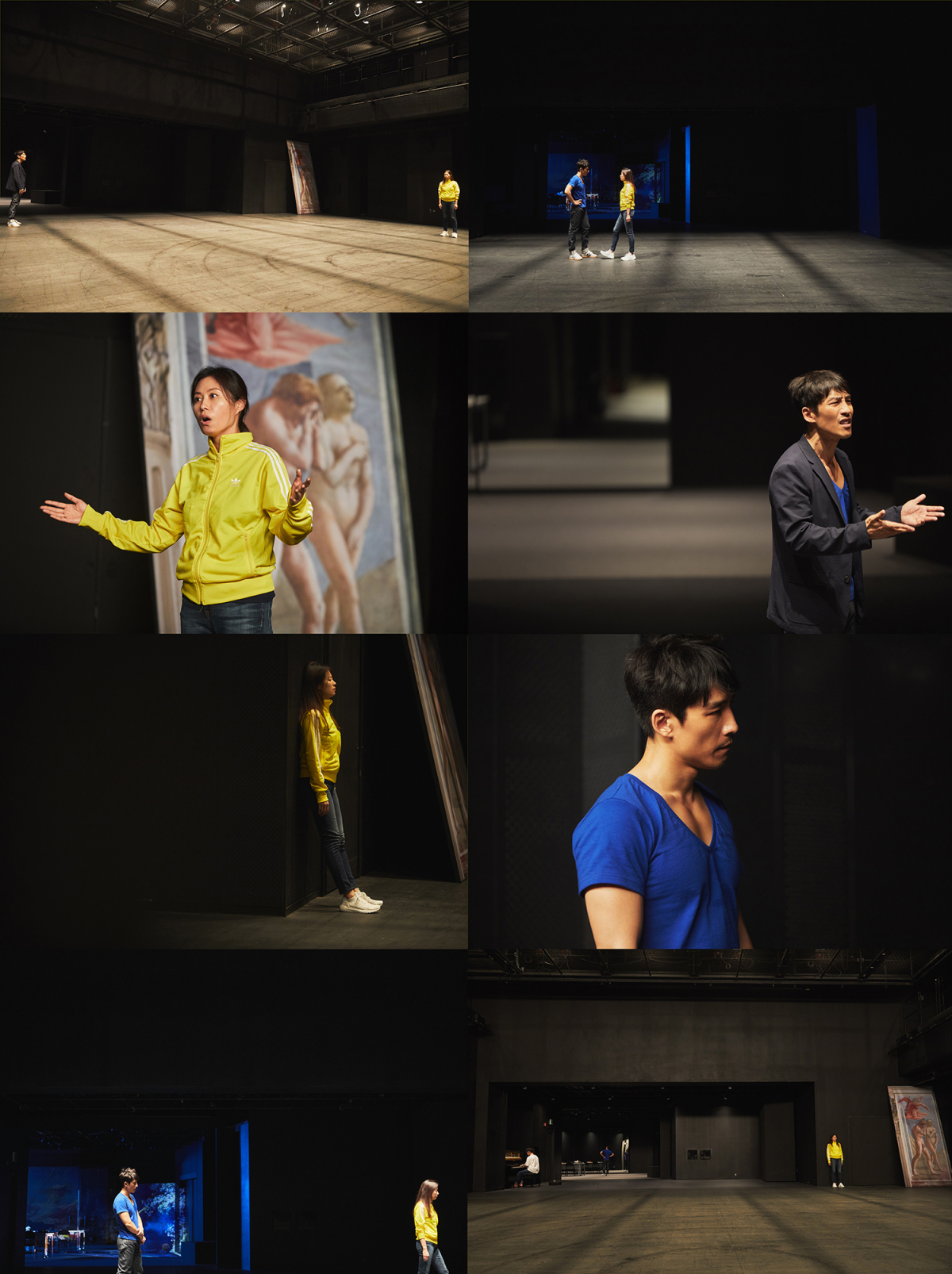 ▲연극 '사랑의 끝' 공연 장면.(사진제공=우란문화재단)