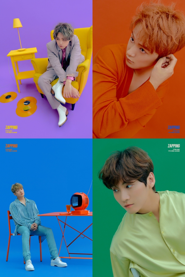 ▲FT아일랜드 미니 7집 개인 재킷(FNC엔터테인먼트)