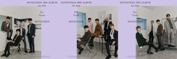 ▲세븐틴 정규 3집 유닛 포토(플레디스)