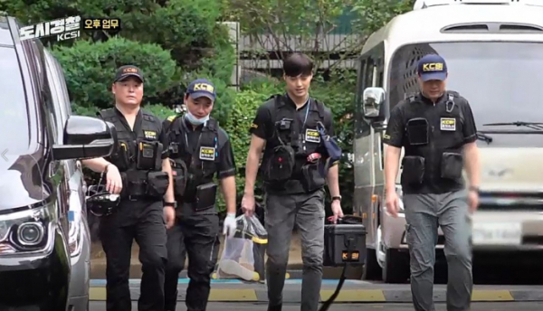 ▲'도시경찰 KCSI' 조재윤-이태환(사진제공=MBC 에브리원)