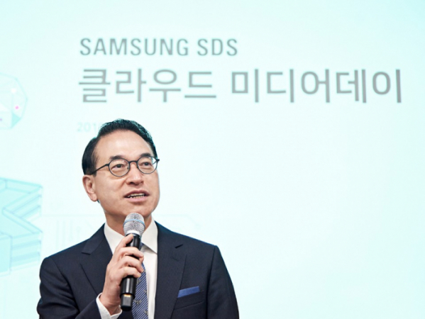 ▲홍원표 삼성SDS 대표. (출처=삼성SDS)