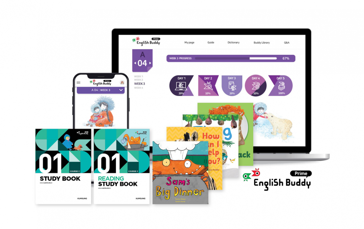 ▲잉글리시버디 프라임(사진제공=금성출판사)