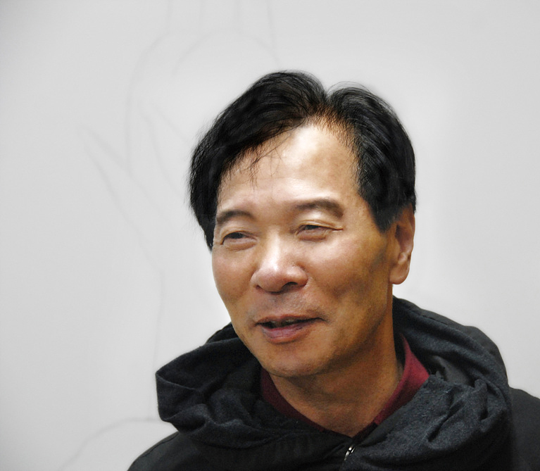 ▲전중관 화백. (사진제공=인사아트센터)