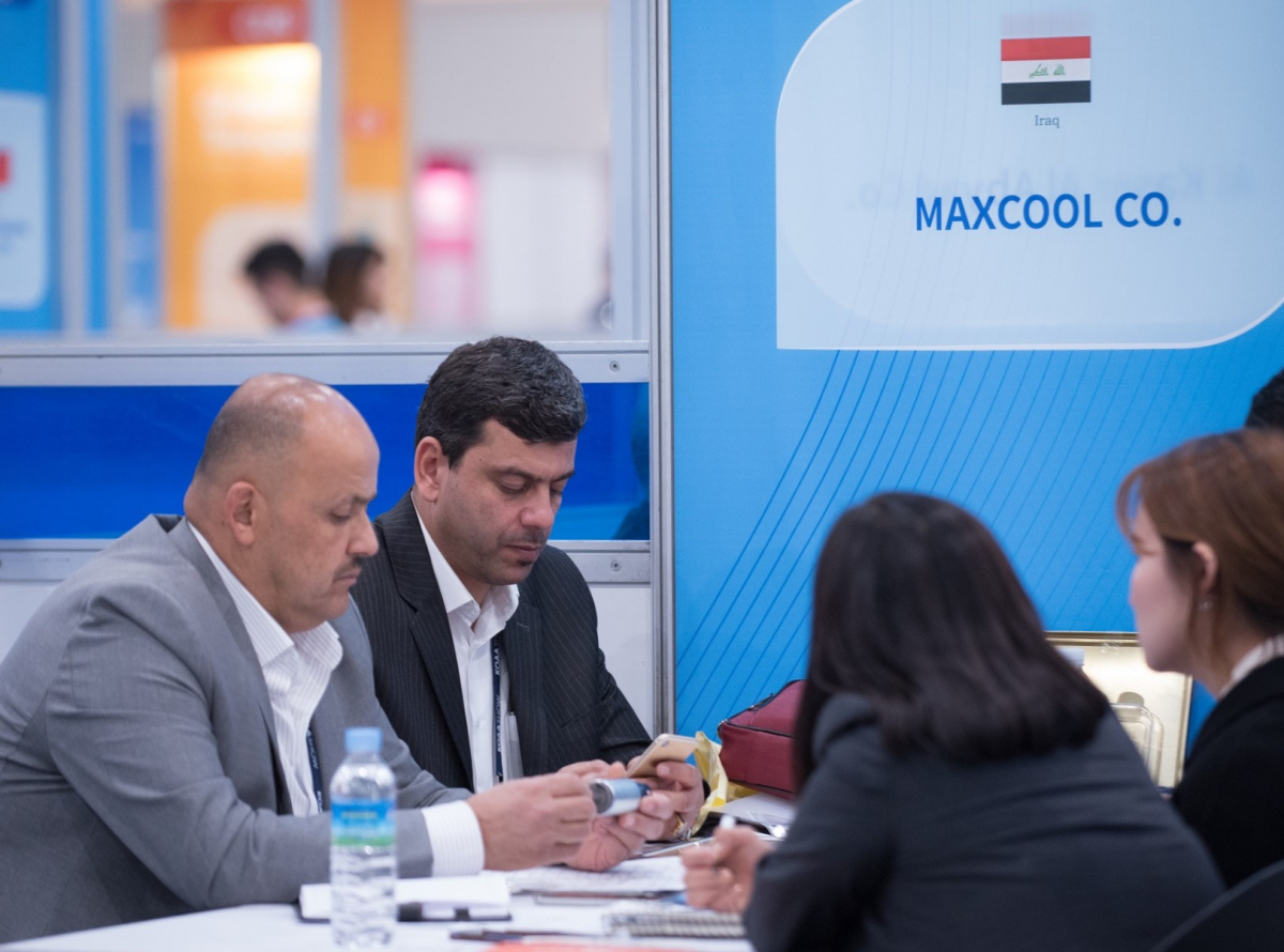 ▲지난해 국제 수송기계부품 수출상담회 모습(사진 제공=대한무역투자진흥공사)