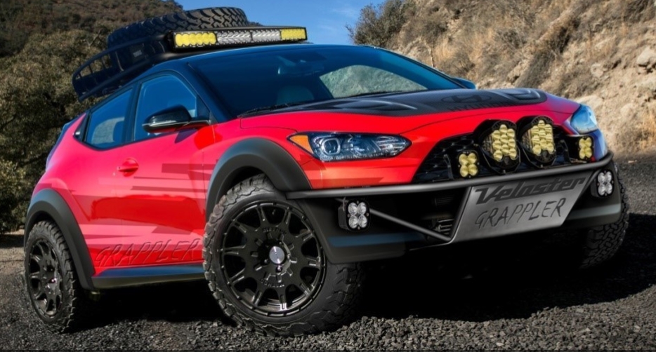 ▲현대차가 미국 라스베이거스에서 열린 2019 SEMA 쇼에 맞춰 벨로스터 오프로더 콘셉트를 공개했다. (사진제공=현대차)