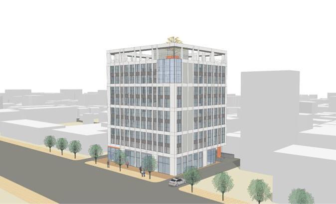 ▲상봉역 인근 역세권 청년주택 조감도(사진 = 서울시)