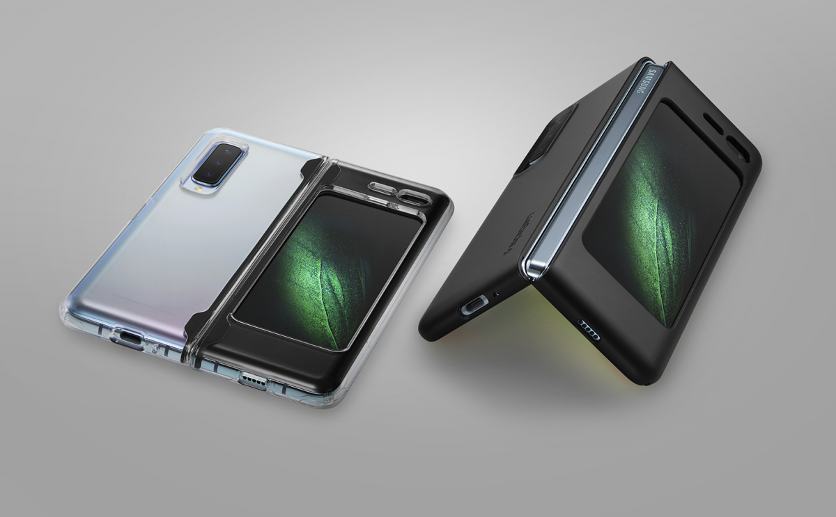 ▲ 삼성 갤럭시폴드 전용 케이스 (사진제공=슈피겐코리아)