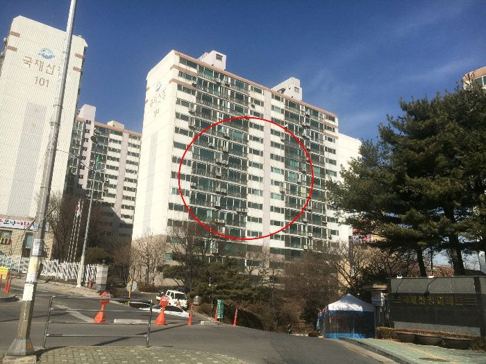 ▲서울 관악구 신림동 1693 국제산장아파트 104동.(사진제공=지지옥션)