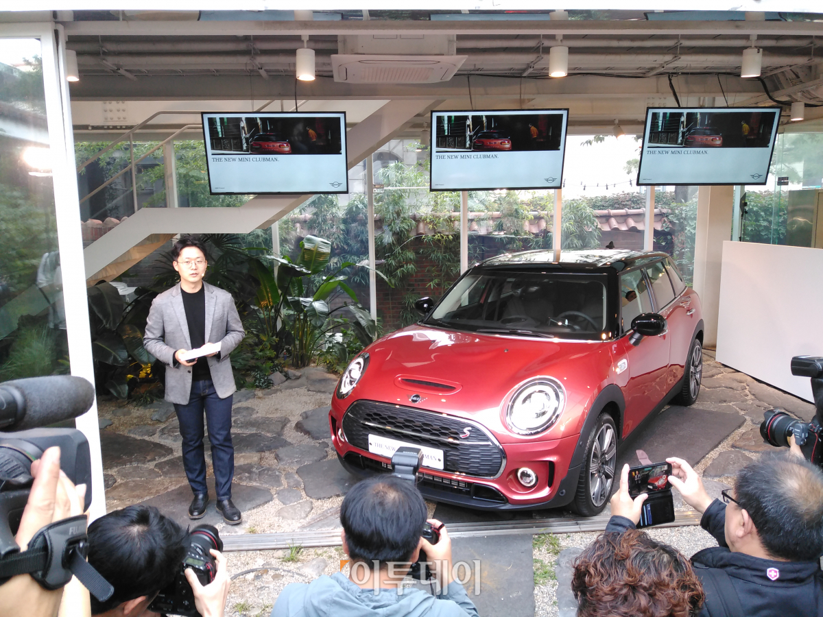 ▲MINI가 21일 '뉴 MINI 클럽맨'을 공식 출시하고 판매에 돌입했다.  (유창욱 기자 woogi@)