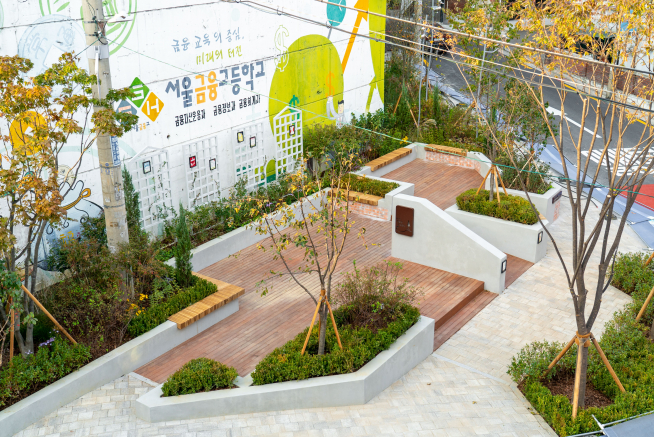 ▲하늘길초록동행 프로젝트 실행 후 (사진 = 서울시)