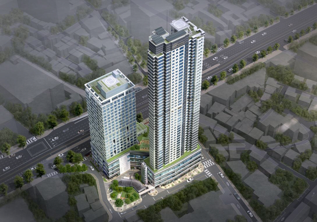 ▲‘힐스테이트 천호역 ’조감도. (현대엔지니어링 제공)