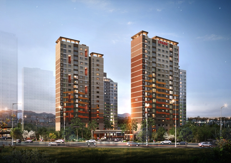 ▲‘일산2차 아이파크’ 투시도.(HDC현대산업개발 제공)
