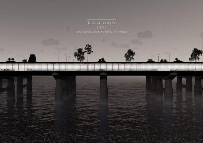 ▲전문가 부문 대상 선정작 ‘선형밀림’. (사진제공=서울시)