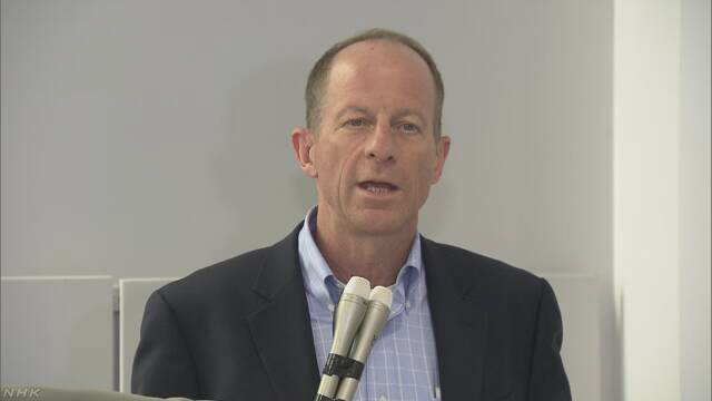 ▲데이비드 스틸웰 미 국무부 동아시아·태평양 담당 차관보. NHK