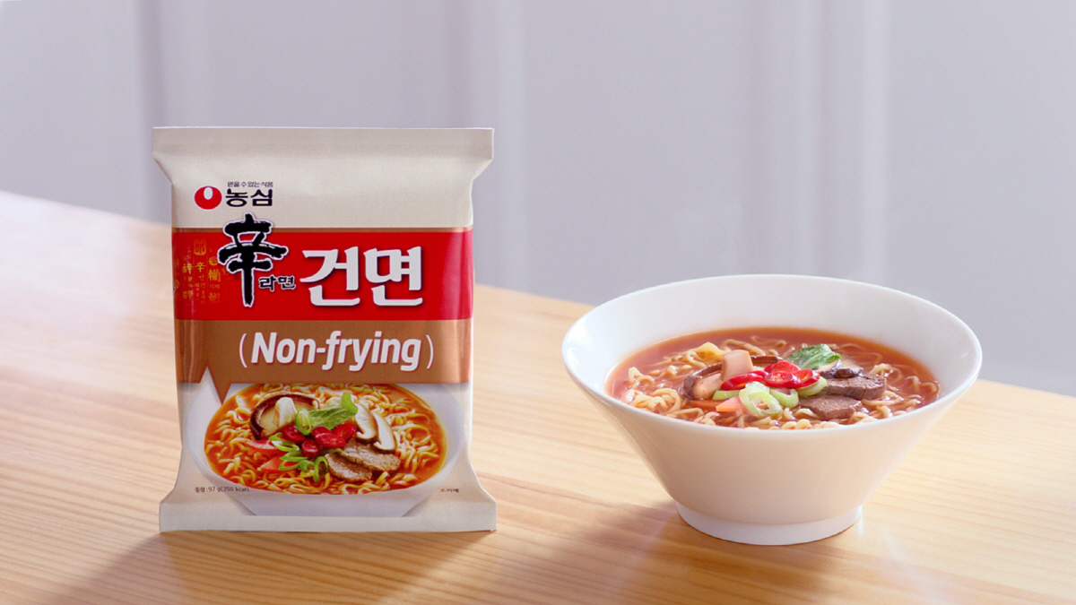 ▲농심 신라면건면.
 (사진제공=농심)