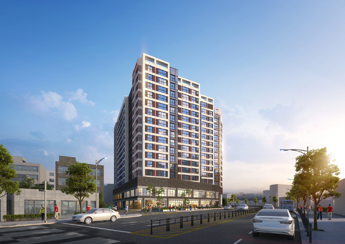 ▲‘힐스테이트 창경궁’ 투시도. (자료 제공=현대건설)