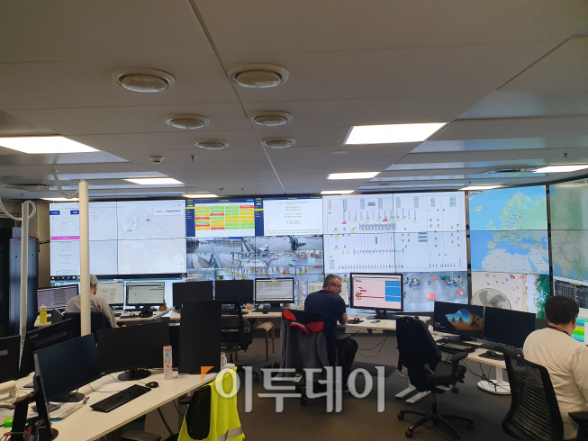 ▲CCC는 사물 인터넷 모니터링 시스템 '카고 아이(Cargo Eye)'로 드라이빙 데이터를 수집한다. 이를 통해 화물의 현재 위치와 이동 경로, 도착 예정 시간 등을 확인한다. (김종용 기자(deep@))