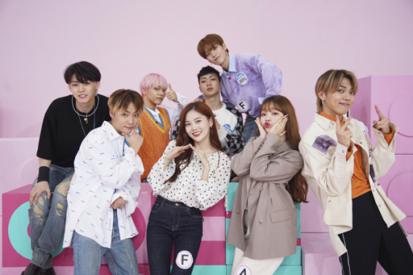 ▲'아이돌룸'에 출연한 온앤오프와 오마이걸 효정, 승희(JTBC)