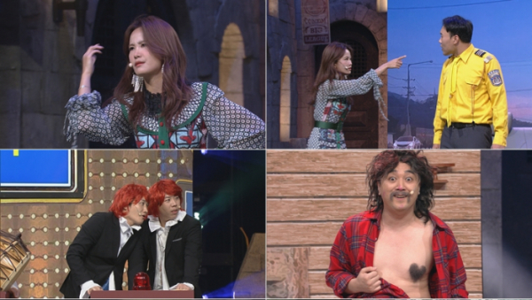 ▲'코미디 빅리그' 4쿼터 2라운드에 개그우먼 김지민이 합류한다.(사진=tvN)