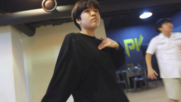 ▲'영재발굴단' 방탄소년단을 사랑하는 김민혜 양(사진제공=SBS)