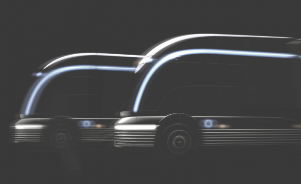 ▲현대자동차 수소전용 트럭 콘셉트 ‘HDC-6 넵튠’ 티저 이미지.  (사진제공=현대차)