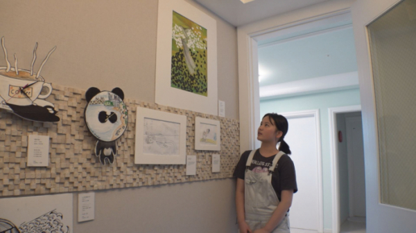 ▲‘영재발굴단’ 당돌한 화가 어린이 채은 양(사진제공=SBS)