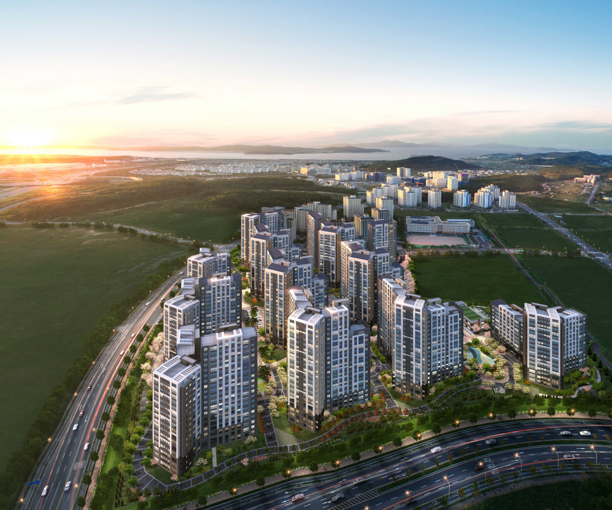 ▲‘운서 SK 뷰 스카이시티’ 조감도.(자료 제공=SK건설)
