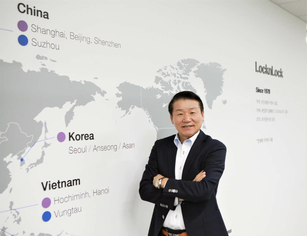 ▲김용성 전무 (사진제공=락앤락)