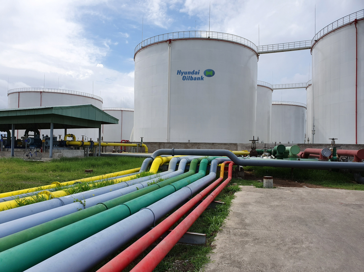 ▲현대오일뱅크 베트남 석유 저장기지 전경 (사진제공=현대오일뱅크)