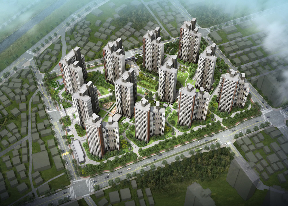 ▲‘전주태평아이파크’ 조감도. (자료 제공=HDC현대산업개발)