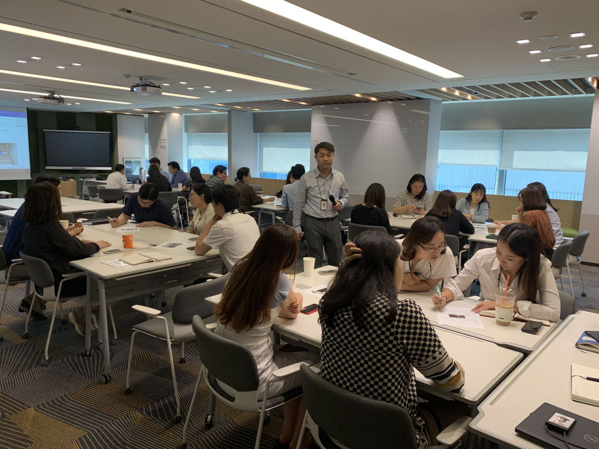 ▲듀폰코리아는 최근 서울 사무실 직원 300여 명을 대상으로 ‘직원 참여형 오피스 안전교육’을 4차례 했다. (사진제공=듀폰코리아)