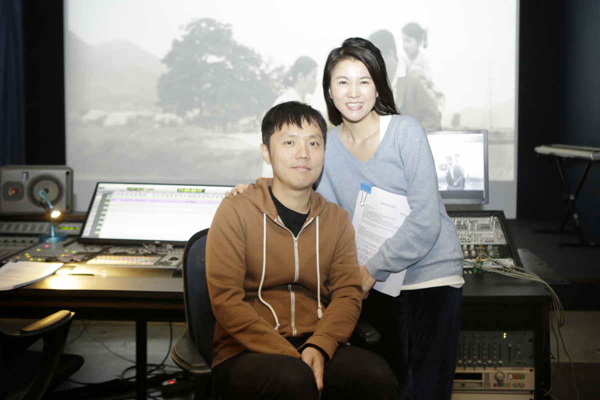 ▲감독 장건재와 배우 이승연. (사진제공=배리어프리영화위원회)