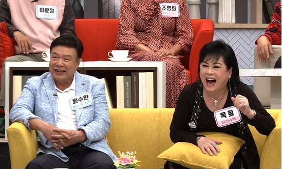 ▲'얼마예요' 홍수환-옥희 부부(사진제공 = TV CHOSUN)