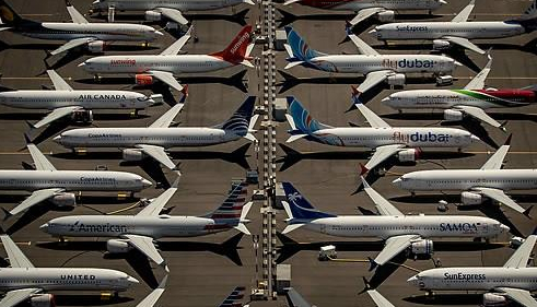 ▲보잉 737맥스 8 기종 여객기들. (EPA/연합뉴스)