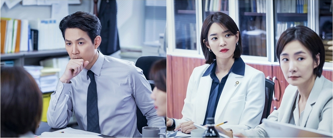 ▲'보좌관2' 이정재 신민아 (사진제공=JTBC)