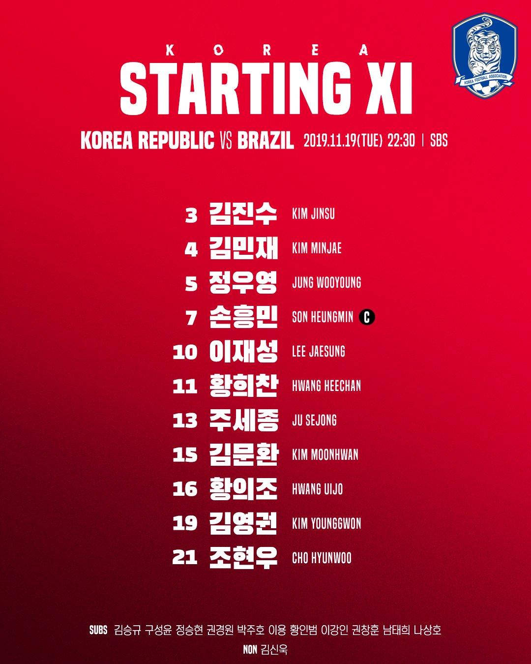 (출처=대한축구협회 SNS)