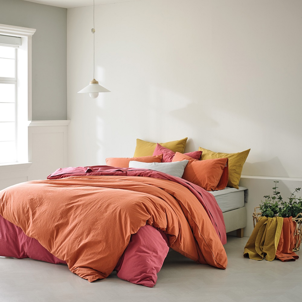 ▲이브자리 ‘컬러 베이직(오렌지)’, ‘컬러 베이직(핑크)’ (사진제공=이브자리)