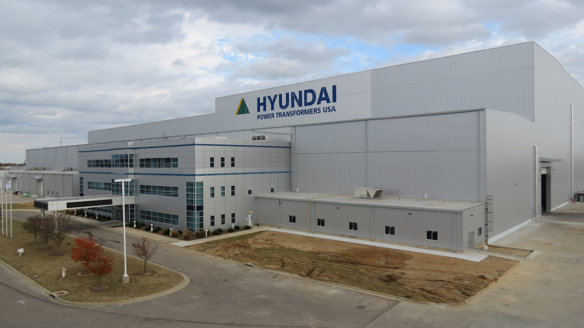 ▲현대일렉트릭의 미국 앨라배마 법인 전경.  (사진제공=현대일렉트릭)