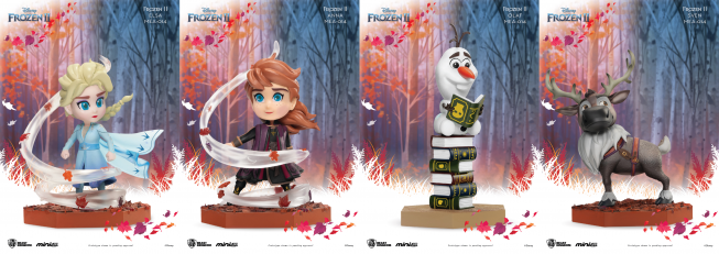 ▲비스트킹덤의 'Mini Egg Attack' 겨울왕국 2 피규어 시리즈. 대원미디어는 비스트킹덤과 계약으로 겨울왕국 2 피규어를 국내에서 독점적으로 생산ㆍ유통하고 있다. (출처=대원미디어)