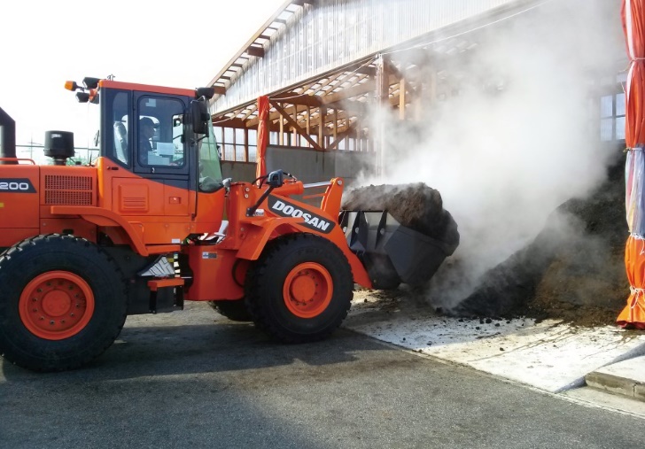 ▲ 초고온 미생물 발효 처리거점 정리 과정. (사진제공=농림식품기술기획평가원)