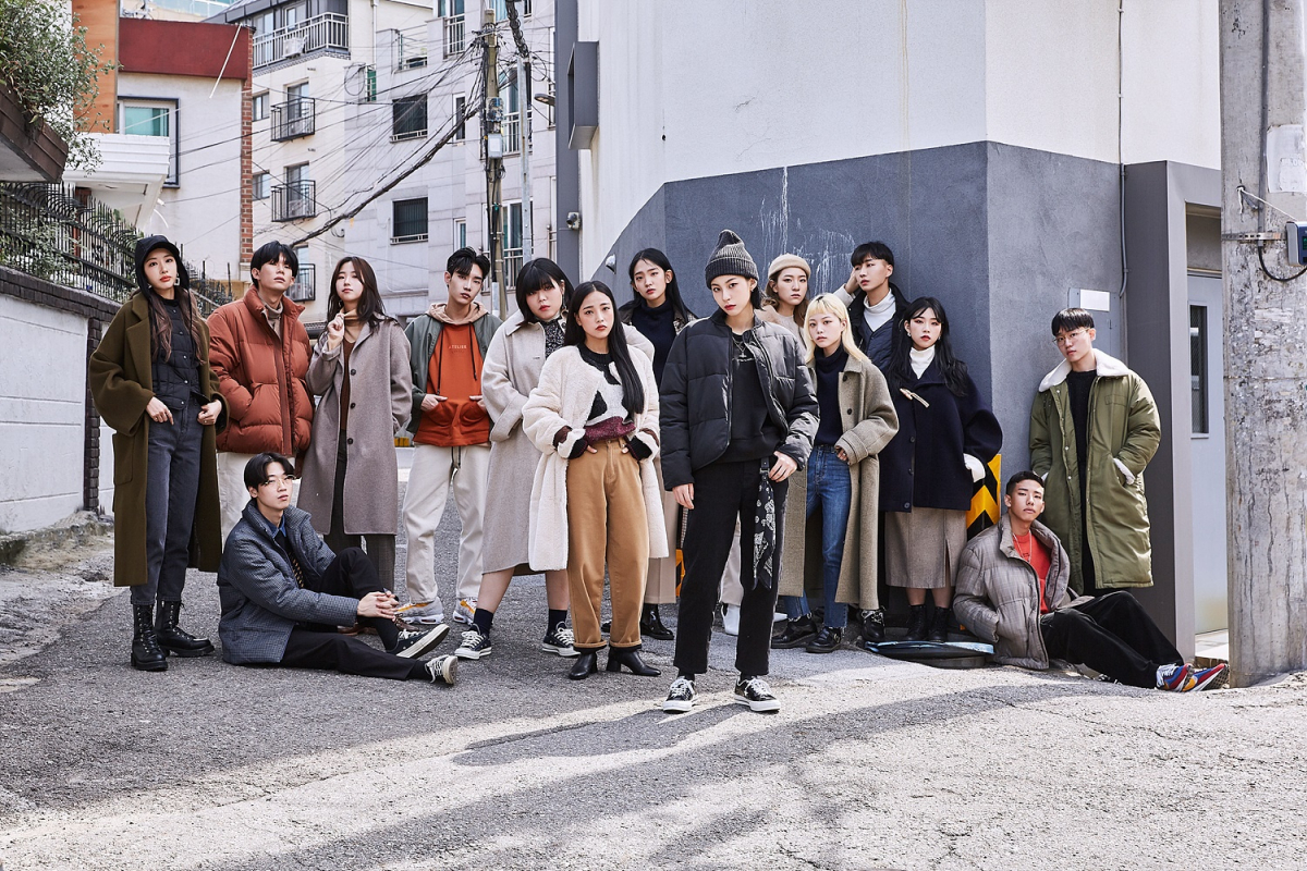 ▲에잇세컨즈 WINTER STYLE100 캠페인 (사진제공=삼성물산)