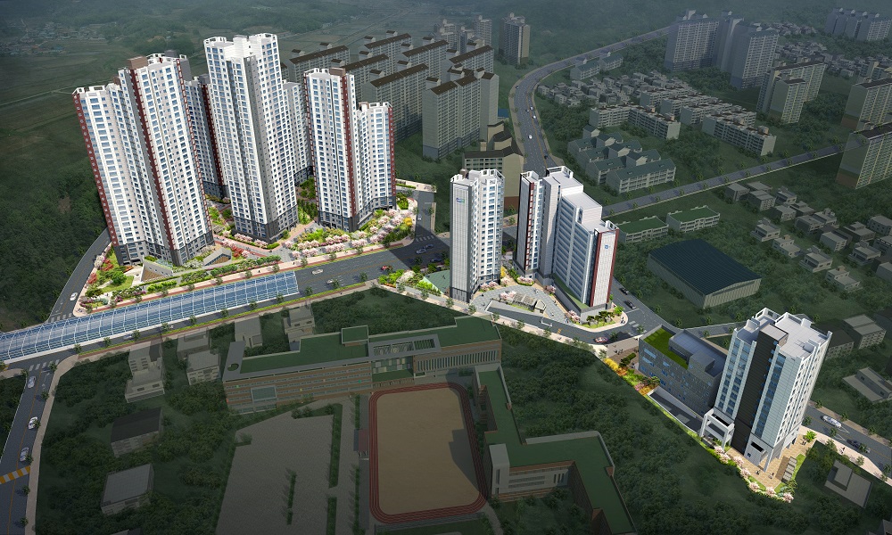 ▲대곡역 두산위브 조감도  (자료제공=두산건설)