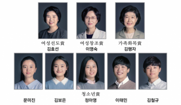 ▲'2019 삼성행복대상' 수상자들  (사진제공=삼성생명공익재단)