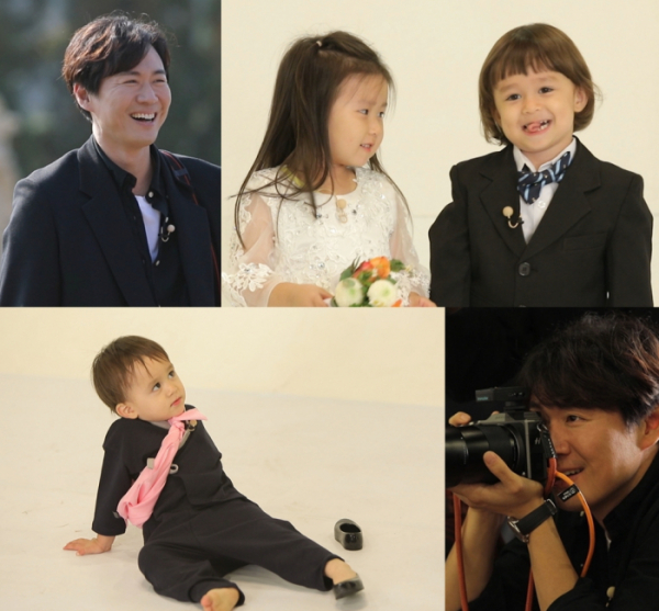 ▲연정훈이 '슈돌' 6주년 기념 달력을 촬영한다.(사진제공=KBS2 '슈퍼맨이 돌아왔다')